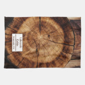 ログキャビンウッドシーエアブロンバケーションレンタル キッチンタオル (横)