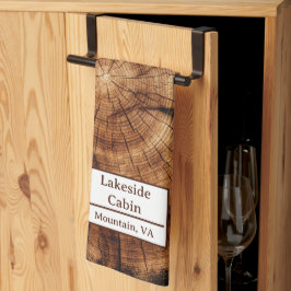 ログキャビンウッドシーエアブロンバケーションレンタル キッチンタオル