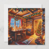 ログキャビンキッチンフェスティバル飾スクリスマス (正面)