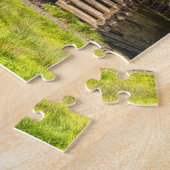 ログキャビンコテージインザマウンテンズ ジグソーパズル (側面)