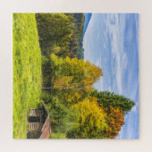 ログキャビンコテージインザマウンテンズ ジグソーパズル (横)