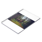 ログキャビンコテージハウスホームフィンランドランドスケープ ノートブック (左側)