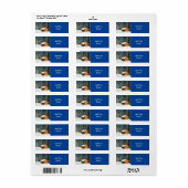 ログキャビンコテージラベル ラベル (フルシート)