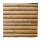 ログキャビンサイディングの背景 タイル (正面)