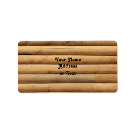 ログキャビンサイディング ラベル