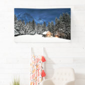 ログキャビンマウンテンビュー 横断幕 (インサイチュ)