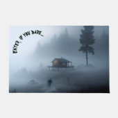 ログキャビン幽霊のよく出るバイザレイク ドアマット (正面)