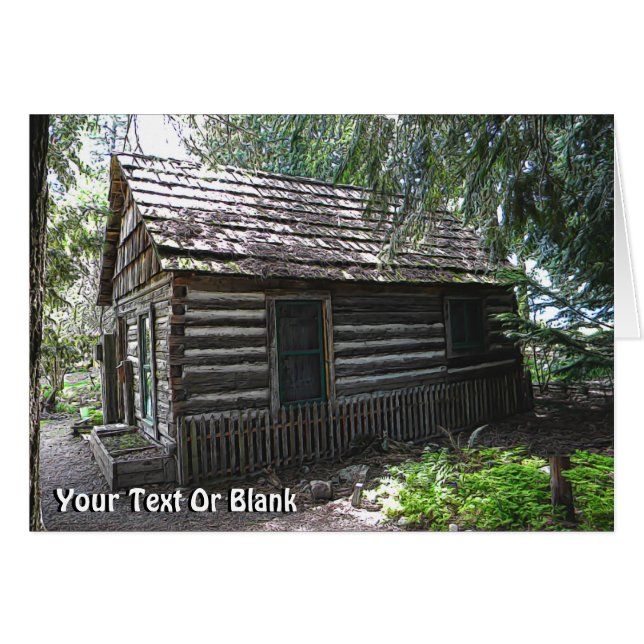 ログキャビン (正面横)