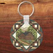 ログキャビン キーホルダー (正面)