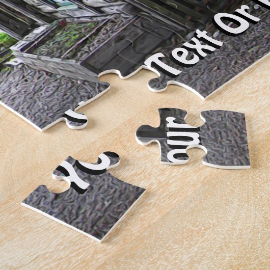 ログキャビン ジグソーパズル (側面)