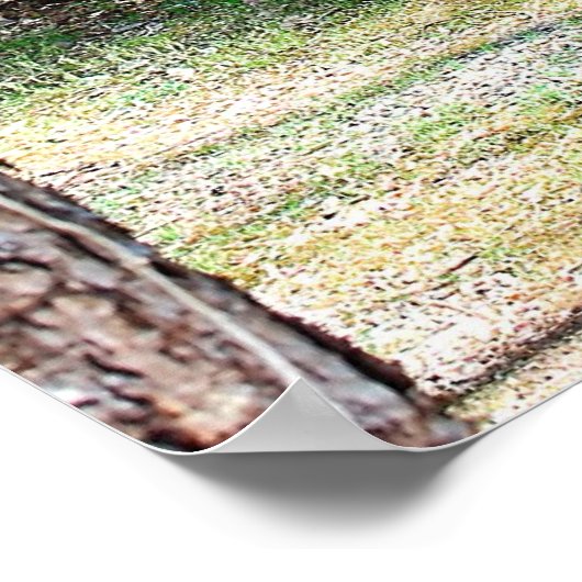 ログキャビン ポスター (角)