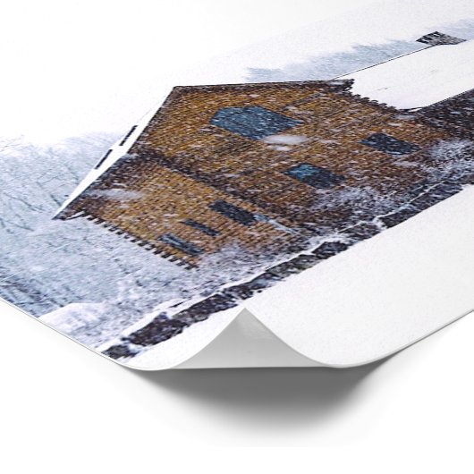 ログキャビン ポスター (角)