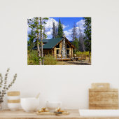 ログキャビン ポスター (キッチン)