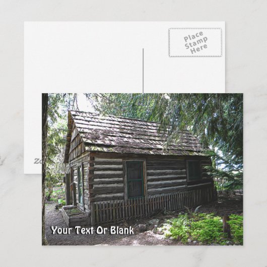 ログキャビン ポストカード (正面/裏面)