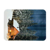 ログキャビン マグネット (横)