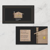 ログキャビン 名刺 (正面/裏面)