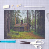 ログキャビンWoods Decopageティッシュペーパー 薄葉紙 (クラフト)