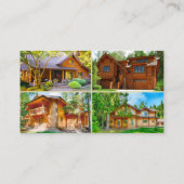 ログキャ素朴ビンレンタル写真 名刺 (裏面)