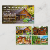 ログキャ素朴ビンレンタル写真 名刺 (正面/裏面)