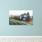 ログコスベイの列、または キャンバスプリント (インサイチュ (ウッドフロア))