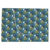 ログサンタのカエル，クリスマス大抱き枕 ラージペーパーバッグ (裏面)