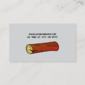 ログサービスの名刺 名刺 (裏面)