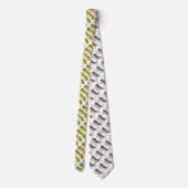 ログセロピーナッツバターレーズンタイのアリ ネクタイ (裏面)