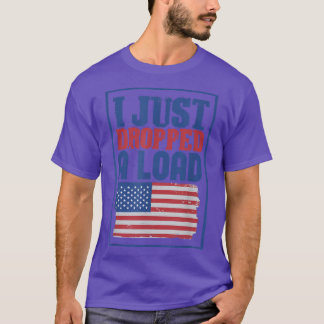 ログトラックドライバー私は負荷をドロップした – 牽引トラック Tシャツ