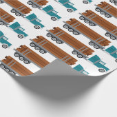 ログトラック ラッピングペーパー (角)