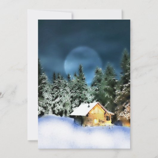 ログハウス・フルムーン 招待状 (正面)