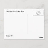 ログハウス ポストカード (裏面)