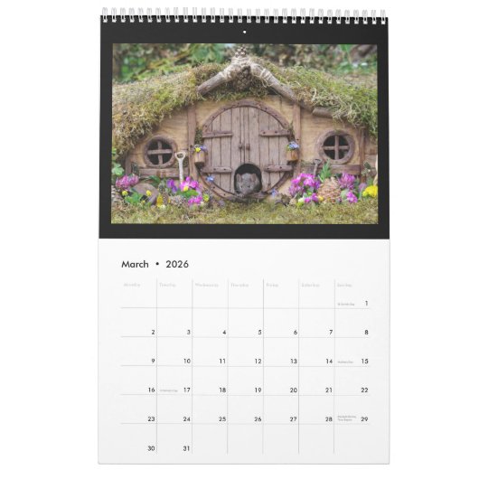 ログパイルの中でマウスをジョージHouse 2020カレンダー カレンダー (3月 2026)