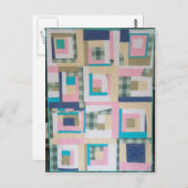 ログファンキーキャビンキルト ポストカード (正面/裏面)