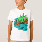 ログフログリビット1 k tシャツ (正面)