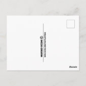 ログベッドルームCDD D/sハネムーン葉書 ポストカード (裏面)