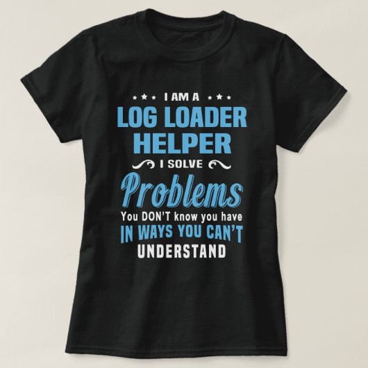 ログローダーヘルパー Tシャツ (デザイン正面)