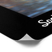 ログ上の鳥 ポスター (角)