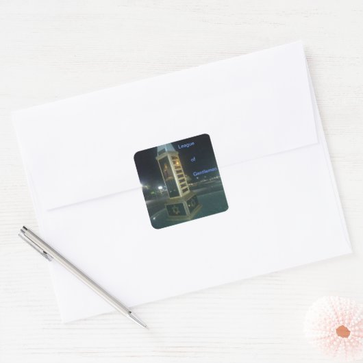 ログ スクエアシール (封筒)