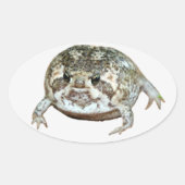 ログ 楕円形シール (正面)