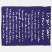 ロケカンサーノプエードハッカーチェモブランケット フリースブランケット (正面(横))