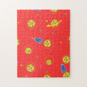 ロケットと惑星 ジグソーパズル (縦)