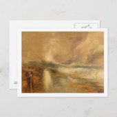 ロケットと青色光, 1855 (chromolitho) ポストカード (正面/裏面)