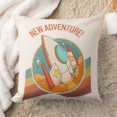 ロケットによる新たな冒険 クッション (ブランケット)