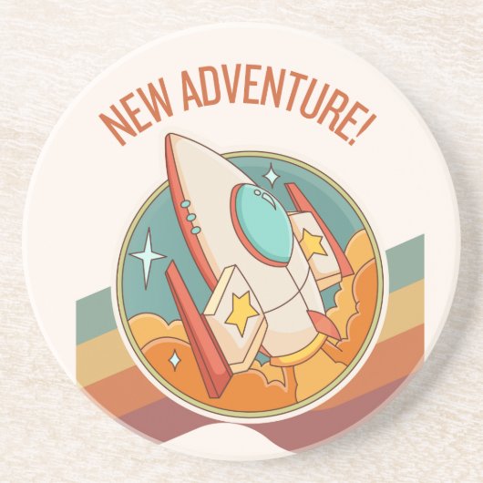 ロケットによる新たな冒険 コースター (正面)