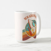 ロケットによる新たな冒険 コーヒーマグカップ (正面右)