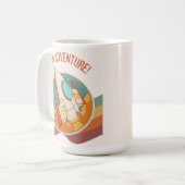 ロケットによる新たな冒険 コーヒーマグカップ (正面左)