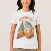 ロケットによる新たな冒険 トライブレンドＴシャツ (正面)