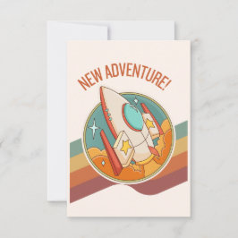 ロケットによる新たな冒険 招待状