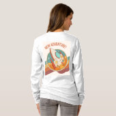 ロケットによる新たな冒険 Tシャツ (裏面フル)