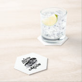 ロケットに乗って月に向かうナマケモノ ペーパーコースター (インサイチュ)